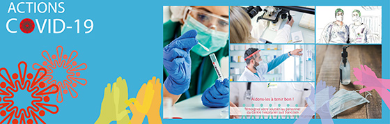 Visière soliadaire covid-19