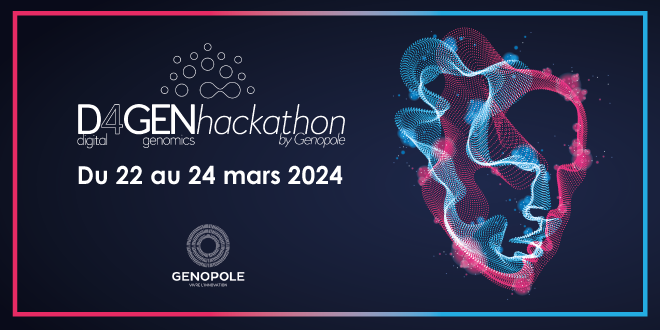 Bannière Hackathon - 22 au 24 mars 2024